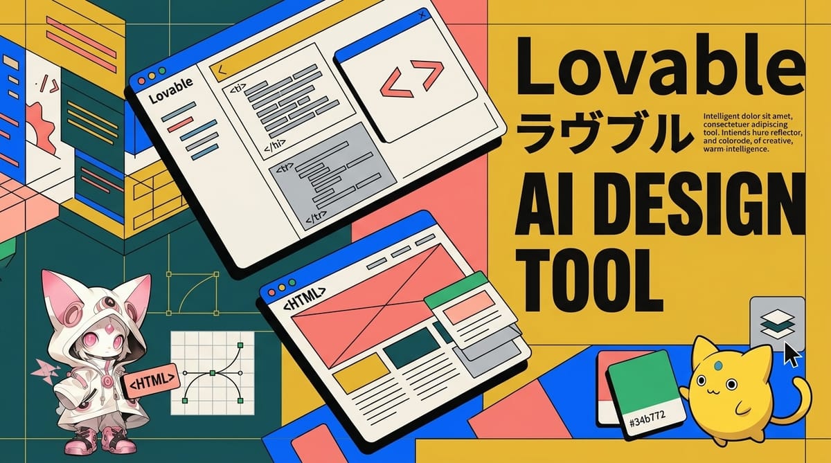 Lovable はHTML+Tailwindで出力される——v0との違いとLP活用法