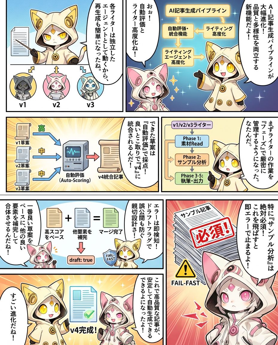 Nano Bananaで作った漫画のサンプル